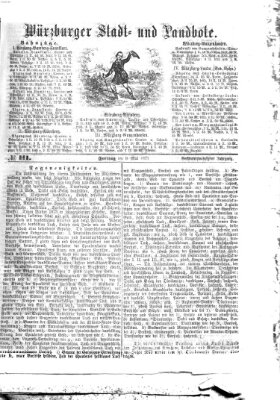 Würzburger Stadt- und Landbote Freitag 9. Mai 1873