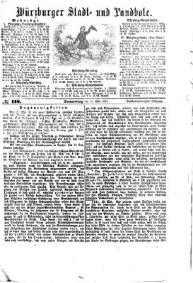 Würzburger Stadt- und Landbote Donnerstag 15. Mai 1873