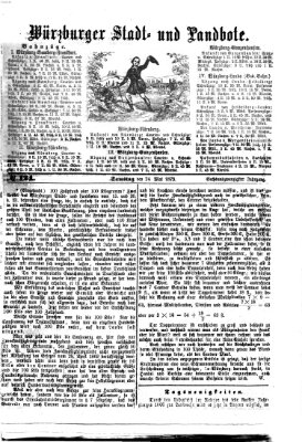 Würzburger Stadt- und Landbote Samstag 24. Mai 1873