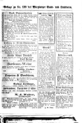 Würzburger Stadt- und Landbote Samstag 31. Mai 1873