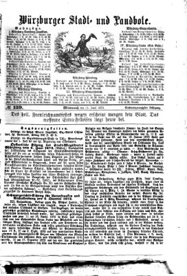 Würzburger Stadt- und Landbote Mittwoch 11. Juni 1873