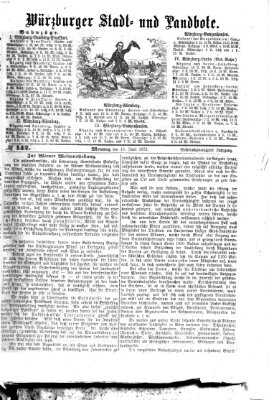 Würzburger Stadt- und Landbote Montag 16. Juni 1873