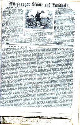 Würzburger Stadt- und Landbote Dienstag 8. Juli 1873