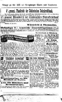 Würzburger Stadt- und Landbote Mittwoch 16. Juli 1873