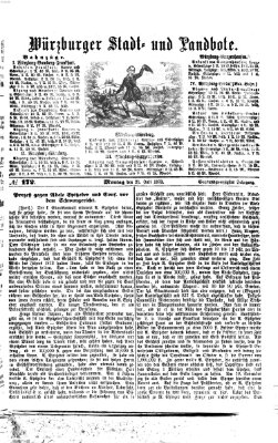 Würzburger Stadt- und Landbote Montag 21. Juli 1873