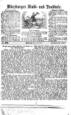 Würzburger Stadt- und Landbote Mittwoch 23. Juli 1873