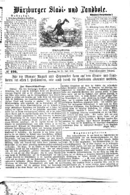 Würzburger Stadt- und Landbote Freitag 25. Juli 1873