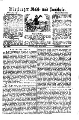 Würzburger Stadt- und Landbote Samstag 2. August 1873