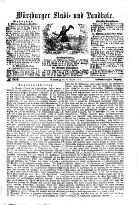 Würzburger Stadt- und Landbote Samstag 23. August 1873