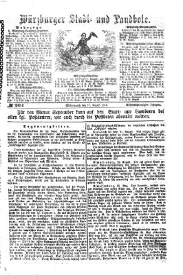 Würzburger Stadt- und Landbote Mittwoch 27. August 1873