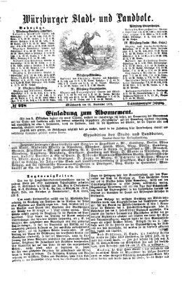 Würzburger Stadt- und Landbote Mittwoch 24. September 1873