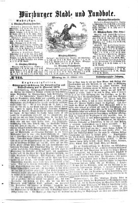 Würzburger Stadt- und Landbote Montag 13. Oktober 1873