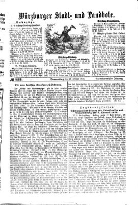 Würzburger Stadt- und Landbote Donnerstag 23. Oktober 1873