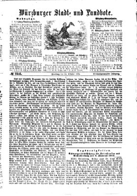 Würzburger Stadt- und Landbote Freitag 24. Oktober 1873