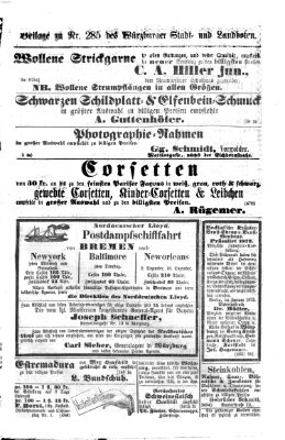 Würzburger Stadt- und Landbote Samstag 29. November 1873