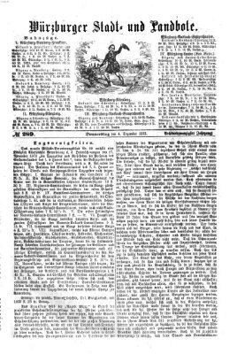 Würzburger Stadt- und Landbote Donnerstag 4. Dezember 1873