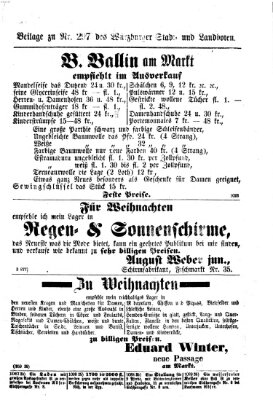 Würzburger Stadt- und Landbote Samstag 13. Dezember 1873