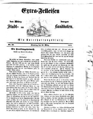 Extra-Felleisen (Würzburger Stadt- und Landbote) Dienstag 25. März 1873