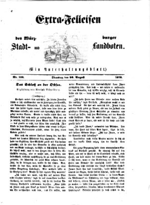 Extra-Felleisen (Würzburger Stadt- und Landbote) Dienstag 26. August 1873