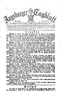 Augsburger Tagblatt Dienstag 3. Juni 1873