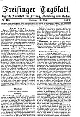 Freisinger Tagblatt (Freisinger Wochenblatt) Sonntag 12. Mai 1872