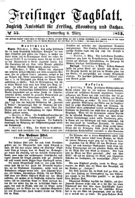 Freisinger Tagblatt (Freisinger Wochenblatt) Donnerstag 6. März 1873