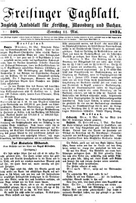 Freisinger Tagblatt (Freisinger Wochenblatt) Sonntag 11. Mai 1873