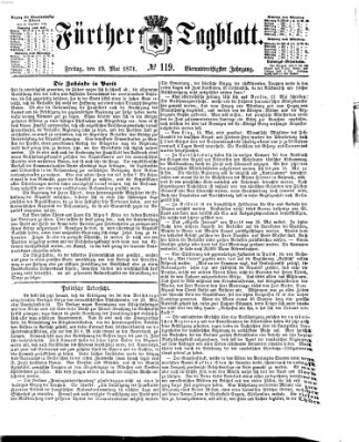 Fürther Tagblatt Freitag 19. Mai 1871