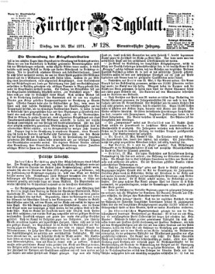 Fürther Tagblatt Dienstag 30. Mai 1871