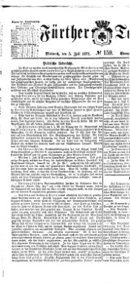 Fürther Tagblatt Mittwoch 5. Juli 1871