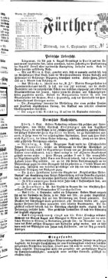 Fürther Tagblatt Mittwoch 6. September 1871