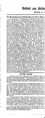 Fürther Tagblatt Mittwoch 6. September 1871