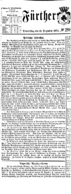 Fürther Tagblatt Donnerstag 14. Dezember 1871