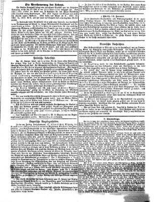 Fürther Tagblatt Sonntag 21. Januar 1872