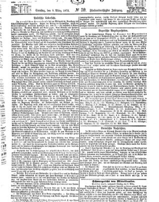 Fürther Tagblatt Samstag 9. März 1872