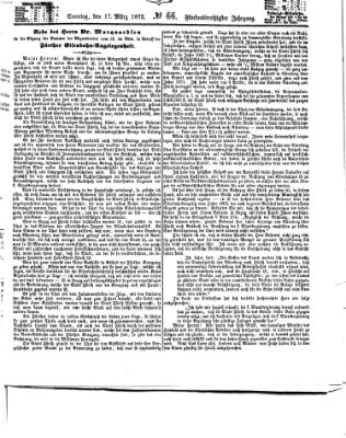 Fürther Tagblatt Sonntag 17. März 1872