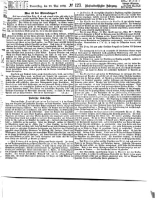 Fürther Tagblatt Donnerstag 23. Mai 1872