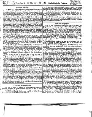 Fürther Tagblatt Donnerstag 30. Mai 1872