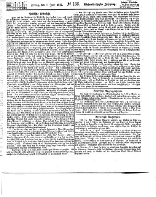 Fürther Tagblatt Freitag 7. Juni 1872