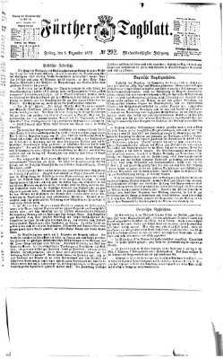 Fürther Tagblatt Freitag 6. Dezember 1872