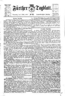 Fürther Tagblatt Donnerstag 6. März 1873