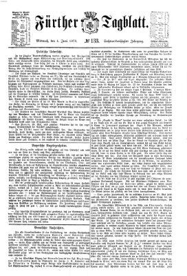 Fürther Tagblatt Mittwoch 4. Juni 1873