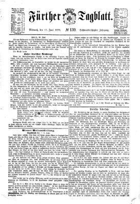 Fürther Tagblatt Mittwoch 11. Juni 1873