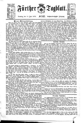 Fürther Tagblatt Sonntag 15. Juni 1873