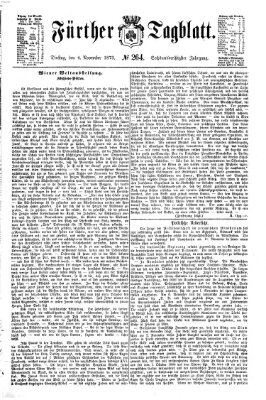 Fürther Tagblatt Dienstag 4. November 1873