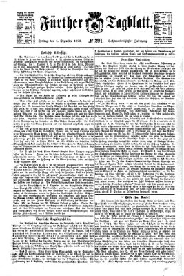 Fürther Tagblatt Freitag 5. Dezember 1873