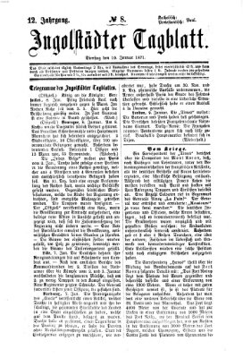 Ingolstädter Tagblatt Dienstag 10. Januar 1871