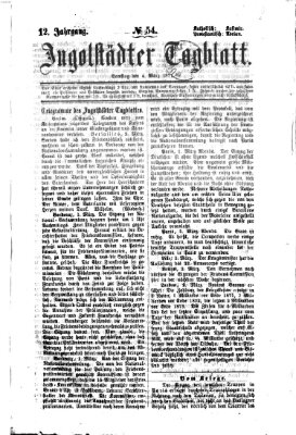 Ingolstädter Tagblatt Samstag 4. März 1871