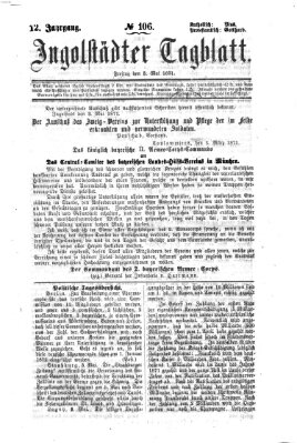 Ingolstädter Tagblatt Freitag 5. Mai 1871