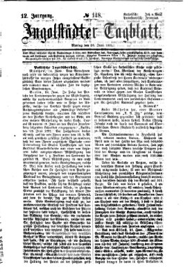 Ingolstädter Tagblatt Montag 26. Juni 1871